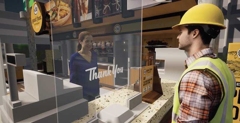 coronavirus sneeze guard